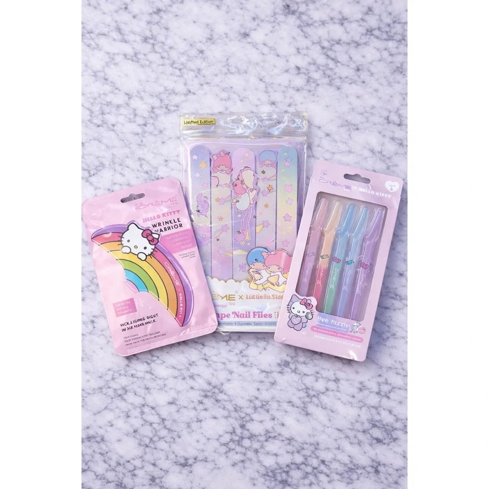 Sanrio x Crème Shop Beauty Bundle NWT Hello Kitty + Little Twin Stars